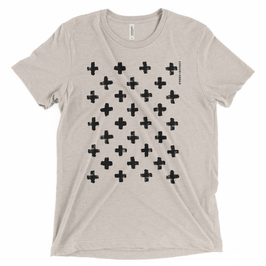 The Cross Yard Tee (Black Print)